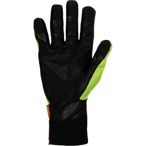 Gants pour scie &agrave; chaîne haute visibilit&eacute; Endura, Taille Grand/9, Paume Ch&egrave;vre Oxymax Inc