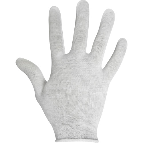 Inspection Gloves, Cotton, Unhemmed Cuff, Ladies Oxymax Inc