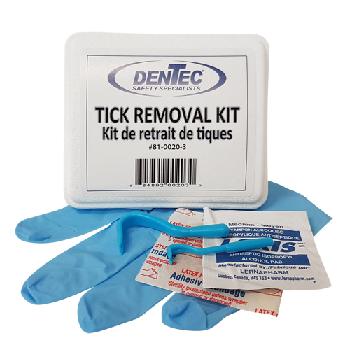 Tick Safety Kit, Class 1 Medical Device, Plastic Box Oxymax Inc