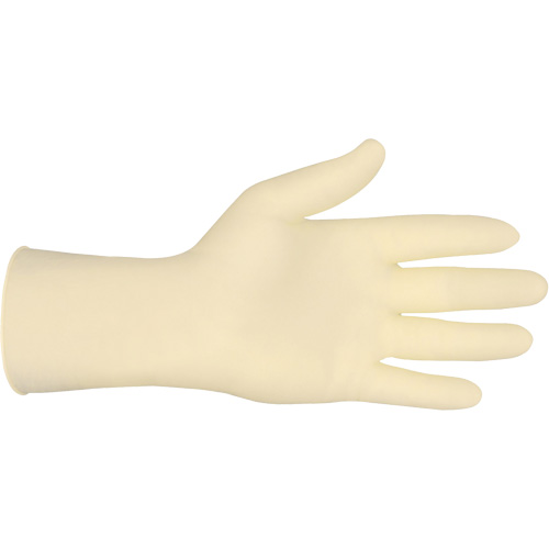 Gants de calibre industriel, Petit, Latex, 5 mils, Sans poudre, Blanc Oxymax Inc