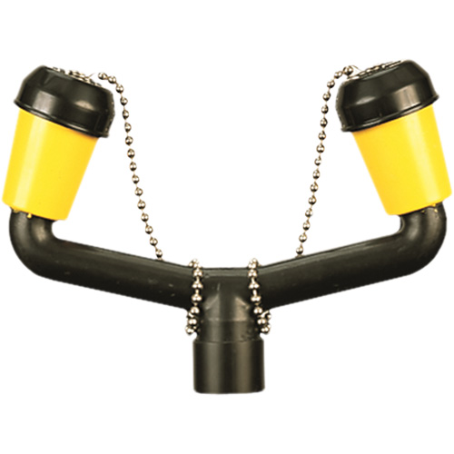Ensemble de pommeaux doubles pour douche oculaire Oxymax Inc