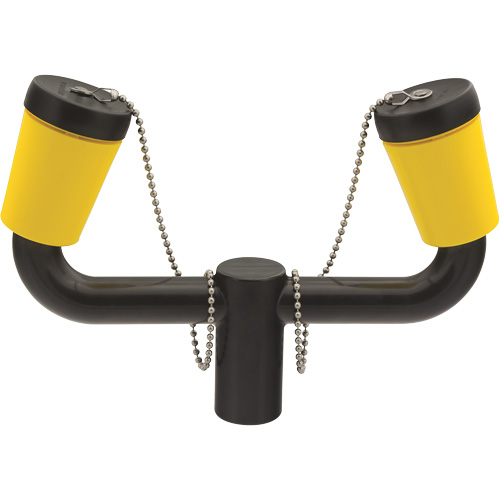 Ensemble de pommeaux doubles pour douche oculaire Oxymax Inc