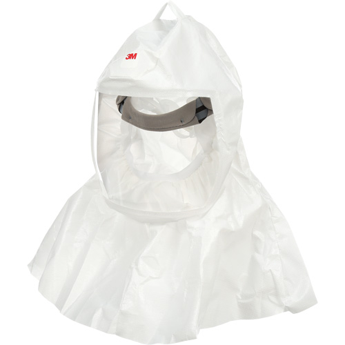 Cagoule Versaflo avec coiffe int&eacute;gr&eacute;e, Grand/Moyen, Coiffe souple, Bavette Simple Oxymax Inc