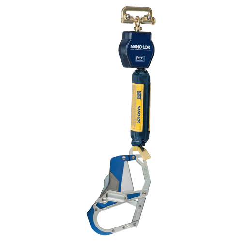 Cordage de s&eacute;curit&eacute; autor&eacute;tractable Nano-Lok, 6', Sangles, Stationnaire Oxymax Inc