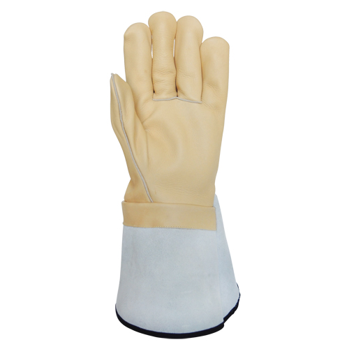 Lineman's Gloves, Small, Grain Cowhide Palm Oxymax Inc