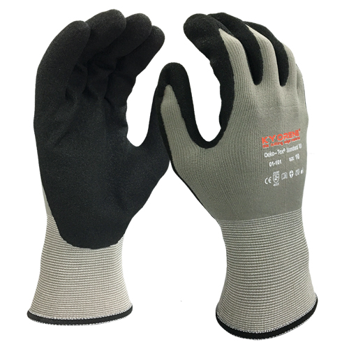 Gants r&eacute;sistants aux coupures Akka, Taille 7, Calibre 13, Rev&ecirc;tement Mousse de nitrile, Enveloppe en Kyorene, ASTM ANSI niveau A6/EN 388 niveau F Oxymax Inc