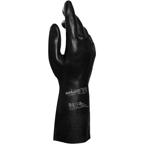 Technic NS-420 Gloves, Size 6/X-Small, 12.5" L, Latex/Neoprene, Flock-Lined Inner Lining, 30-mil Oxymax Inc