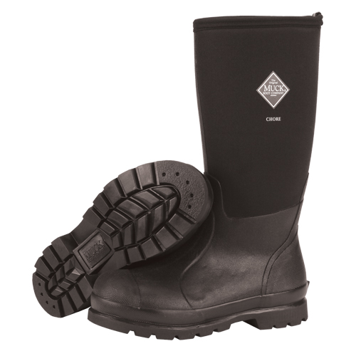 Chore-Hi Work Boots, Rubber, Size 5 Oxymax Inc