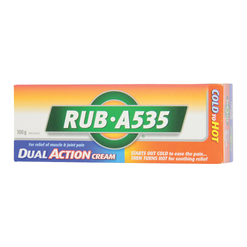 Soulagement chaleur Rub A535, Cr&egrave;me, Analg&eacute;sique Oxymax Inc