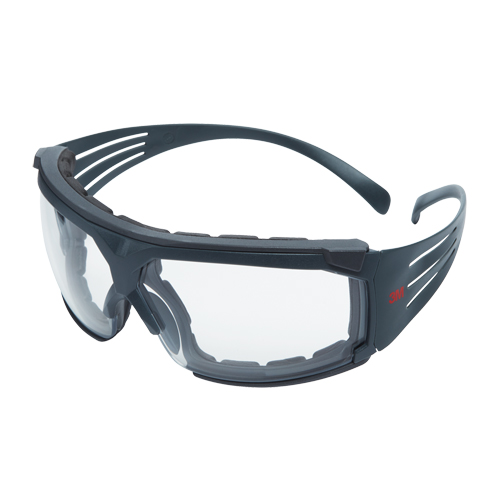 SecureFit 600 Series Safety Glasses with Gasket, Clear Lens, Anti-Fog, ANSI Z87+/Meets/Exceeds CSA Z94.3 Oxymax Inc
