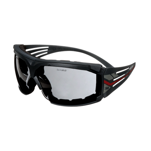 SecureFit 600 Series Safety Glasses with Gasket, Grey Lens, Anti-Fog, ANSI Z87+/Meets/Exceeds CSA Z94.3 Oxymax Inc