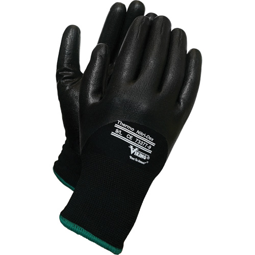 Thermo Nitri-Dex Gloves, 8/Medium, Nitrile Coating, 15 Gauge, Nylon Shell Oxymax Inc