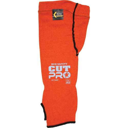 Memphis&reg; Sleeves, Kevlar&reg;, 14", ASTM ANSI Level A5, Orange Oxymax Inc