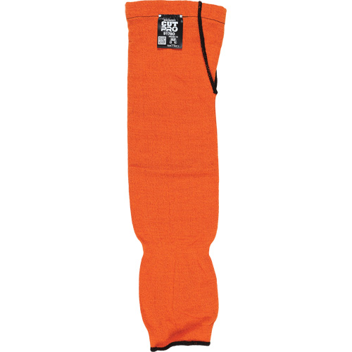 Memphis&reg; Sleeves With Thumb Hole, Kevlar&reg;, 18", ASTM ANSI Level A5, Orange Oxymax Inc