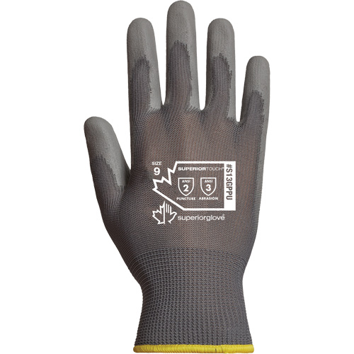 Gants tricot&eacute; Superior Touch, 8, R&ecirc;vetement Polyur&eacute;thane, Calibre 13, Enveloppe en Polyester Oxymax Inc