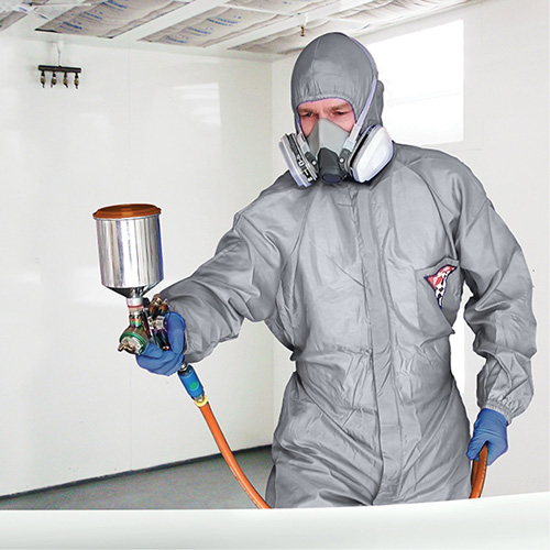 Combinaison de protection ProPlus Gard, Nylon, 2T-Grand, Gris Oxymax Inc