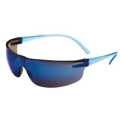 Lunettes de s&eacute;curit&eacute; Uvex s&eacute;rie SVP 200, Lentille Bleu/Miroir, Anti-&eacute;gratignures, ANSI Z87+/R&eacute;pond ou surpasse la norme CSA Z94.3 Oxymax Inc