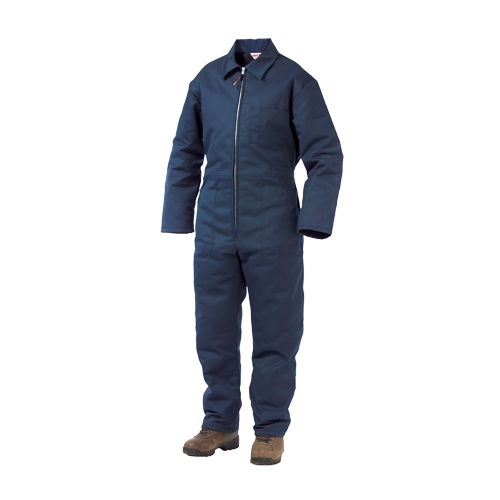 Combinaison en serge doubl&eacute;e, Hommes, Bleu marine, Taille Grand Oxymax Inc