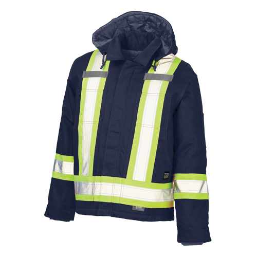 Safety Jacket, Navy Blue, X-Large Oxymax Inc