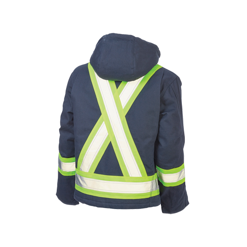 Safety Jacket, Navy Blue, X-Large Oxymax Inc
