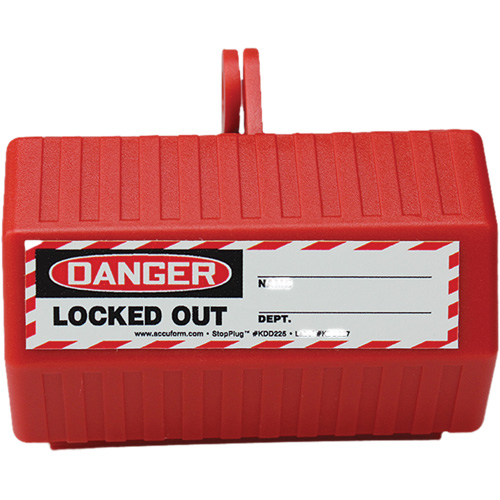 Dispositif de verrouillage Stopout StopPlug, Type Prise Oxymax Inc