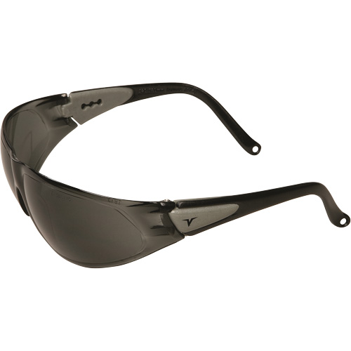 Lunettes de s&eacute;curit&eacute; Veratti 1000, Lentille Grise/fum&eacute;e, Anti-&eacute;gratignures, ANSI Z87+/R&eacute;pond ou surpasse la norme CSA Z94.3 Oxymax Inc