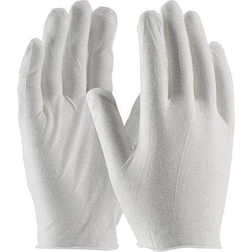 Inspection Gloves, Cotton, Unhemmed Cuff, One Size Oxymax Inc