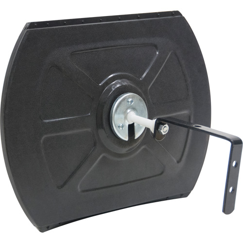Roundtangular Convex Mirror with Bracket, 12" H x 18" W, Indoor/Outdoor Oxymax Inc