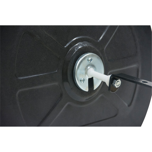 Roundtangular Convex Mirror with Bracket, 12" H x 18" W, Indoor/Outdoor Oxymax Inc