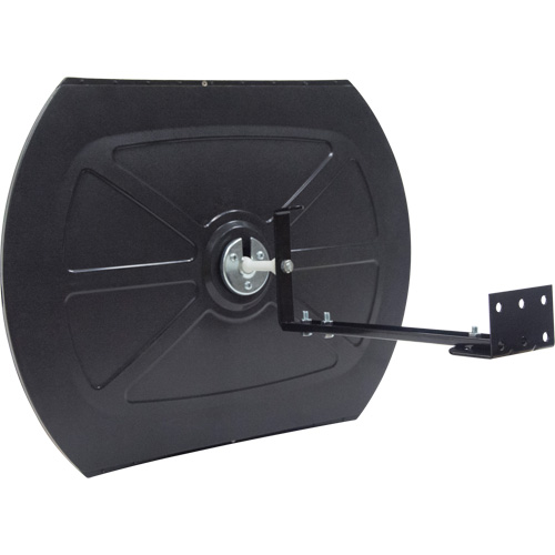 Roundtangular Convex Mirror with Bracket, 24" H x 36" W, Indoor/Outdoor Oxymax Inc