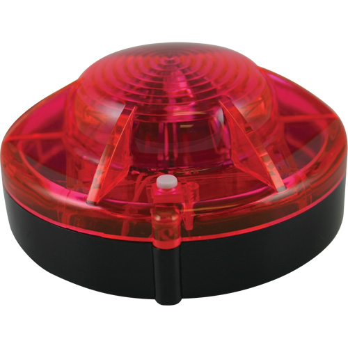 Balise stroboscopique rouge magn&eacute;tique, Plastique Oxymax Inc