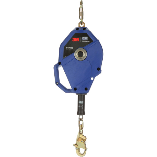 Smart Lock Self-Retracting Lifeline, 50', Galvanized Steel, Swivel Oxymax Inc