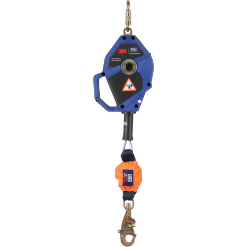 Smart Lock Self-Retracting Lifeline, 20', Galvanized Steel, Swivel Oxymax Inc