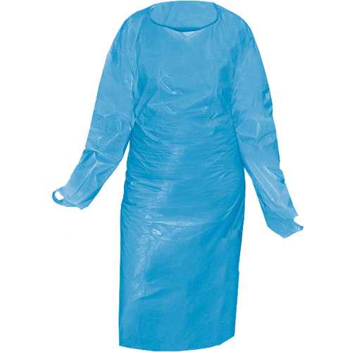 CoverMe Gowns, One Size, Blue, Polypropylene Oxymax Inc