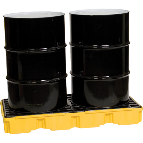 Modular Spill Platform, 30 US gal. Spill Capacity, 51.5" x 26.25" x 6.5" Oxymax Inc