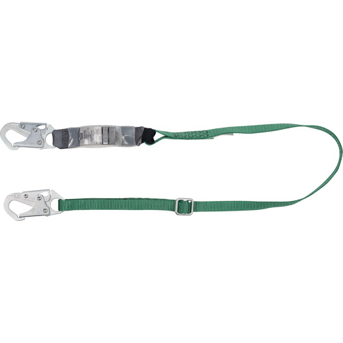 V-Series Lanyard, 6', Snap Hook Center, Snap Hook Leg Ends, Polyester Oxymax Inc