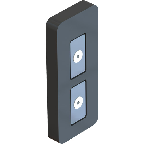 Embout magn&eacute;tique pour ruban/banni&egrave;re PLUS, Noir Oxymax Inc