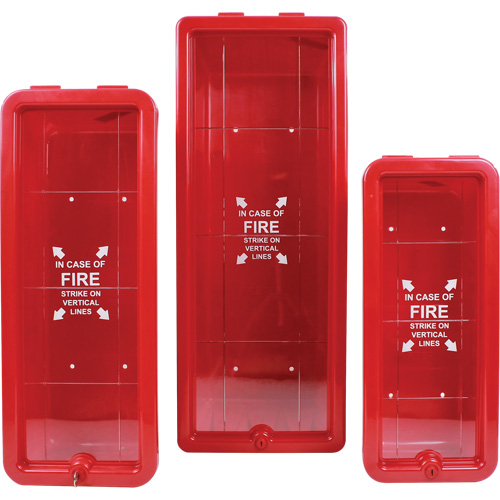 Fire Extinguisher Cabinet, 11" W x 28" H x 9" D Oxymax Inc