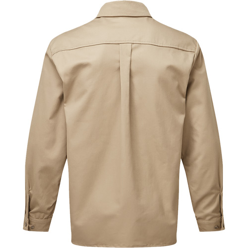 Chemise de travail de luxe 7 oz UltraSoft, Petit, Khaki Oxymax Inc