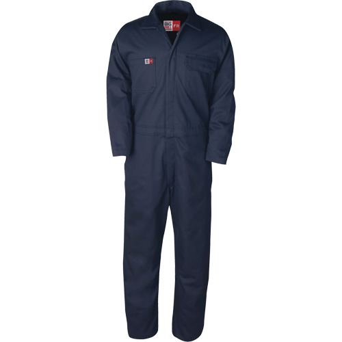 Westex UltraSoft&reg; Unlined Coveralls, Size 38 (Tall), Navy Blue, 12.4 cal/cm2 Oxymax Inc