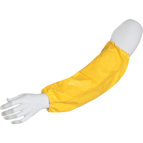Disposable Sleeves, 18" long, Tychem&reg; 2000, Yellow Oxymax Inc
