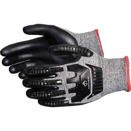 Gants en tricot de composite r&eacute;sistant aux coupures et antichoc TenActiv, 6, Paume en Synth&eacute;tique, Poignet Poignet en tricot Oxymax Inc