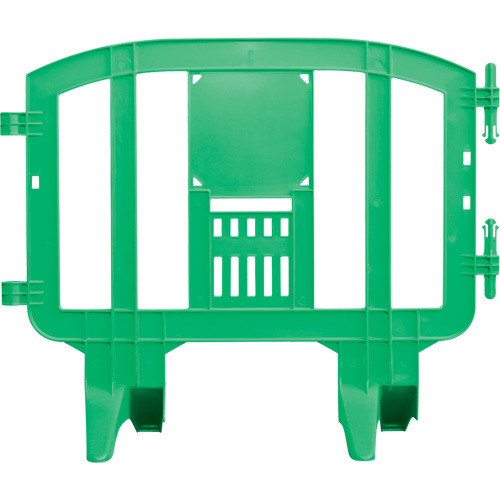 Barricade Minit, Emboîtables, 49" lo x 39" h, Vert Oxymax Inc