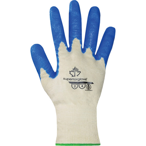Gants enduits Dexterity, 7, R&ecirc;vetement Nitrile, Calibre 15, Enveloppe en Coton Oxymax Inc