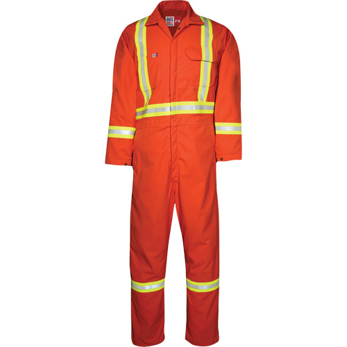 Westex UltraSoft&reg; Unlined Coveralls, Size Medium (Tall), Orange, 8.7 cal/cm² Oxymax Inc