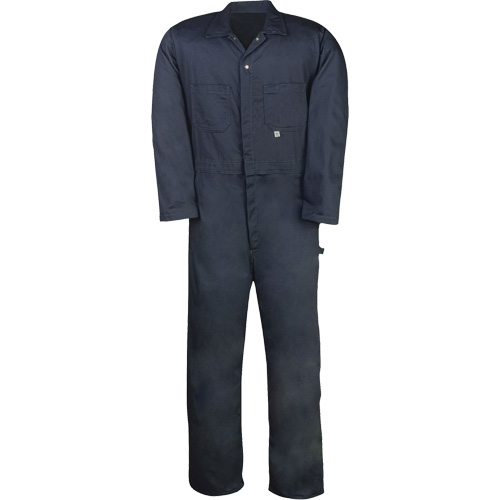 Combinaisons non doubl&eacute;es en tissu crois&eacute;, Hommes, Bleu marine, Taille 38 (grand taille) Oxymax Inc