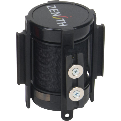 Magnetic Tape Cassette for Build-Your-Own Crowd Control Barrier, 7', Black Tape Oxymax Inc