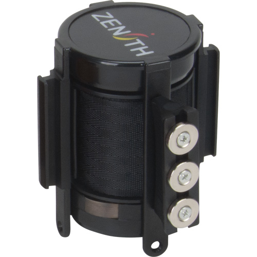 Magnetic Tape Cassette for Build-Your-Own Crowd Control Barrier, 12', Black Tape Oxymax Inc