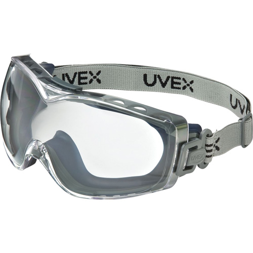 Uvex HydroShield&reg; Stealth&reg; OTG Safety Goggles, Clear Lens, Anti-Fog/Anti-Scratch, Indirect Vent Oxymax Inc