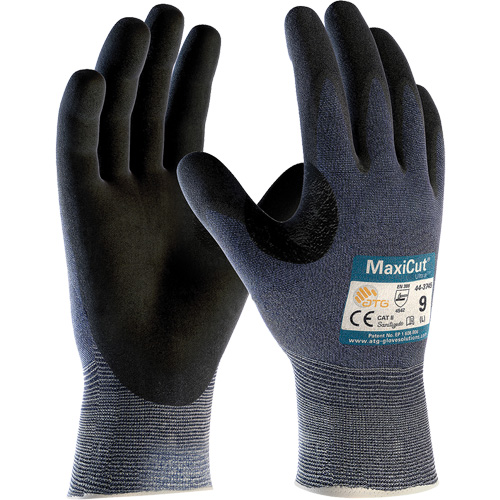 Gants r&eacute;sistant aux coupures ATG MaxiCut Ultra, Taille 3T-Grand, Calibre 15, Rev&ecirc;tement Mousse de nitrile, Enveloppe en PEHP, ASTM ANSI niveau A3/EN 388 niveau 5 Oxymax Inc
